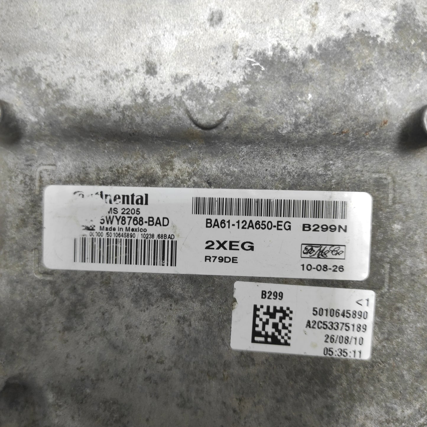 Computadora Ford Fiesta 2011