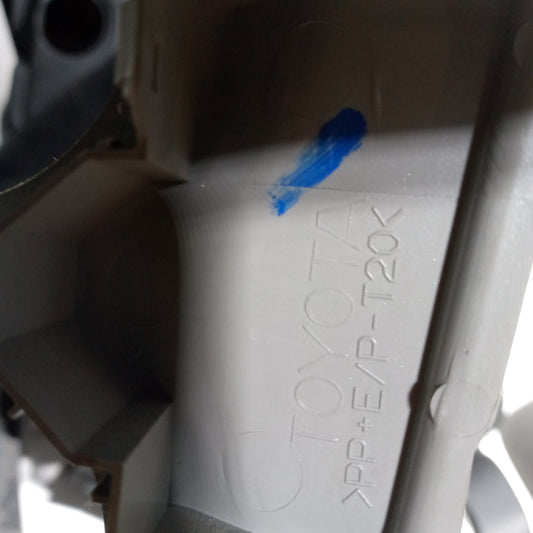 Embellecedor Tablero Aire Yaris 2006 2010 Gris Sport