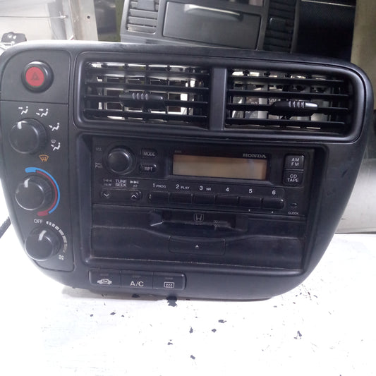 Tablero Central Honda Civic 1999 2000 Radio Reproductor