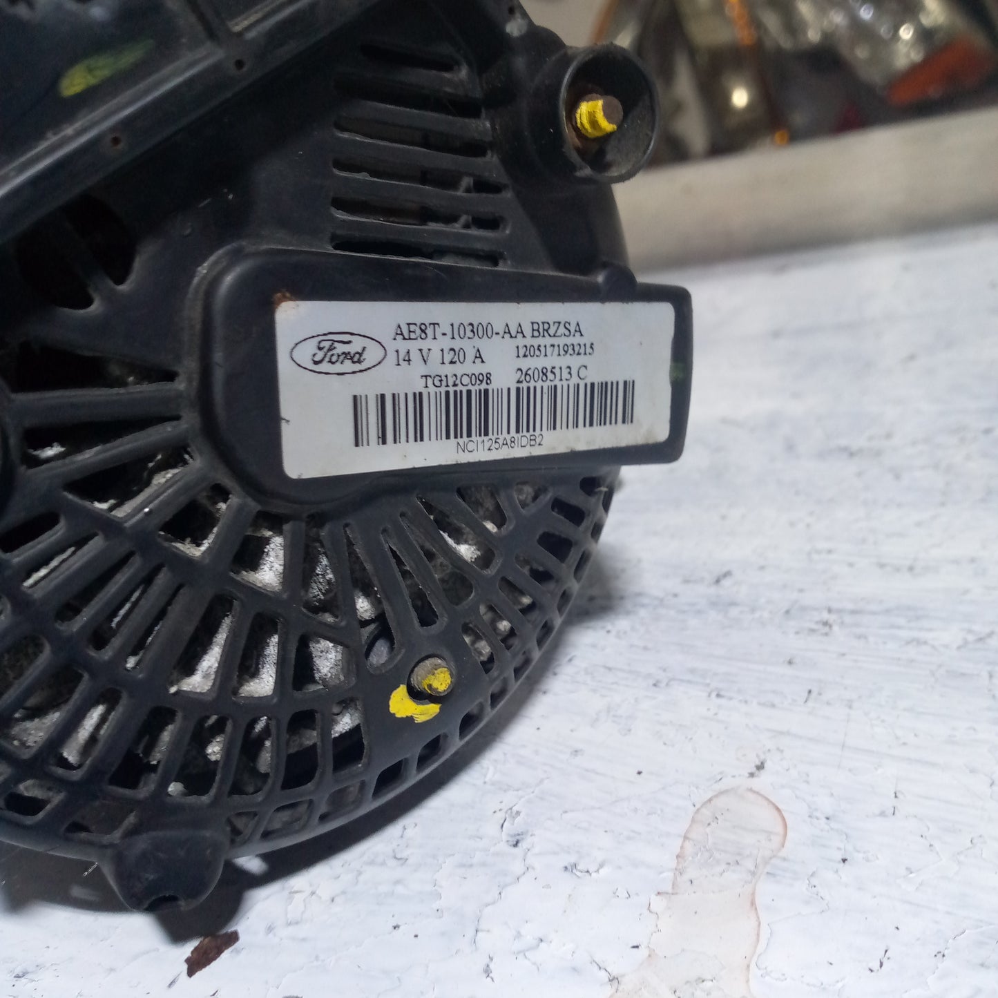 Alternador Ford Fiesta 2016