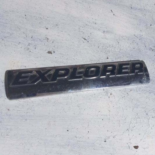 Emblema Explorer Ford Placa