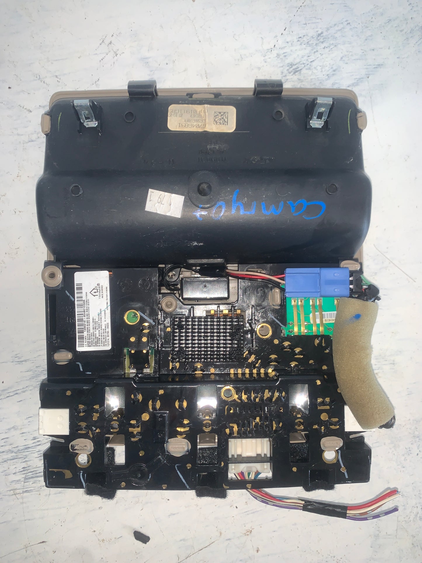 Lampara Techo Delantero Quema Coco Toyota Camry 2007 2010