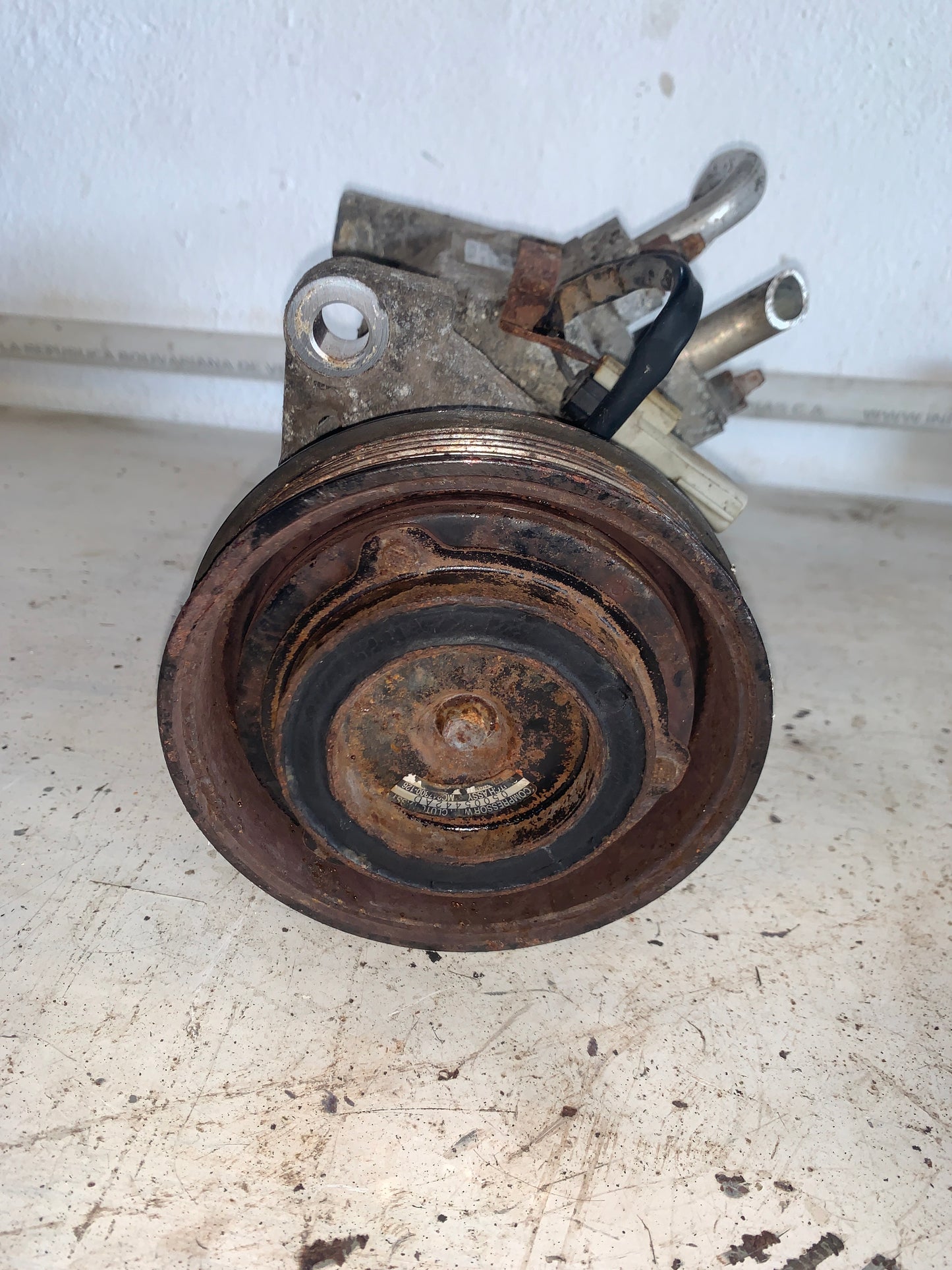 Compresor Chevrolet Sunfire Cavalier 1995 2001 Tapa Lisa