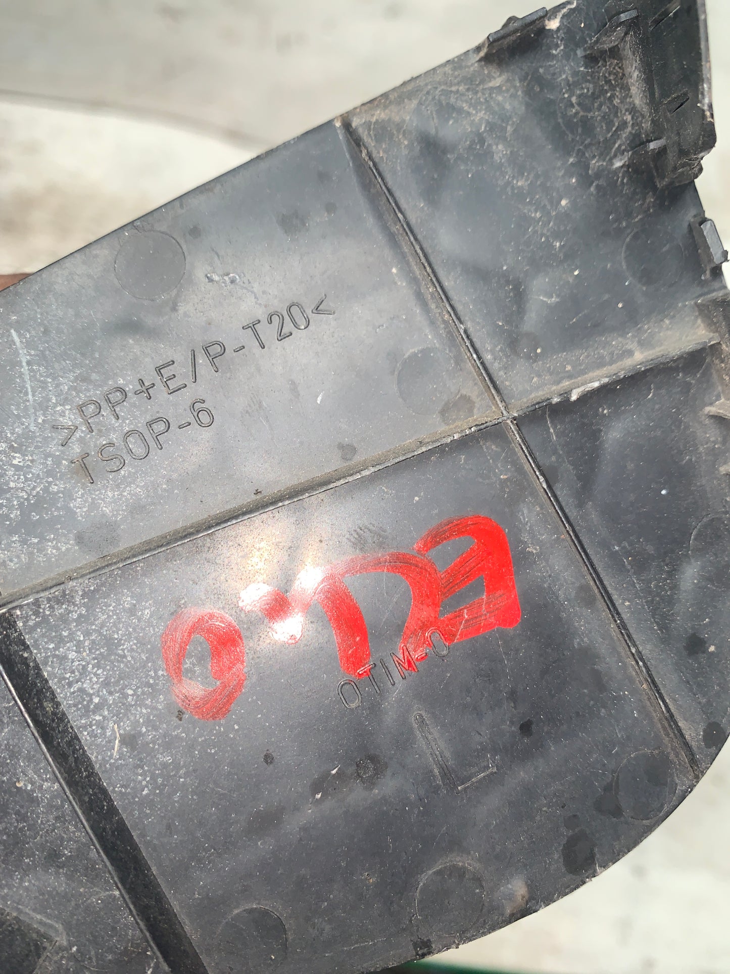 Tapa Antiniebla Toyota Echo