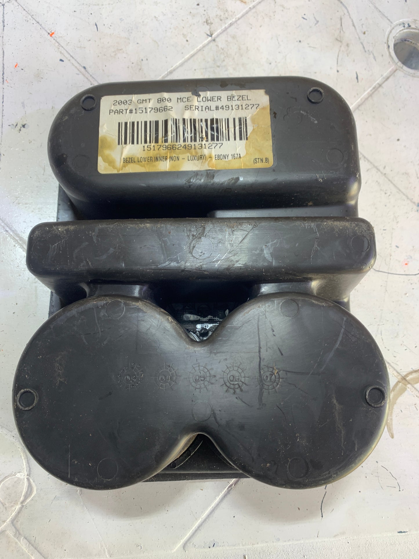 Goma Porta Vaso Chevrolet Silverado 2003 2006