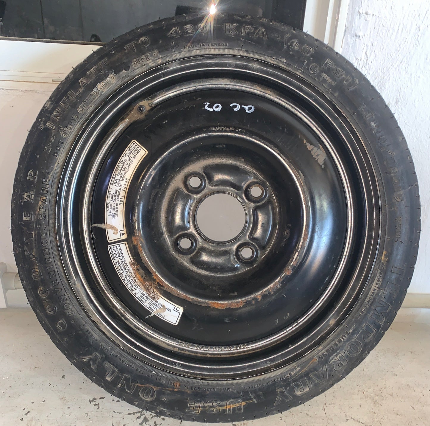 Caucho Rin Repuesto Honda Accord 1998 2002