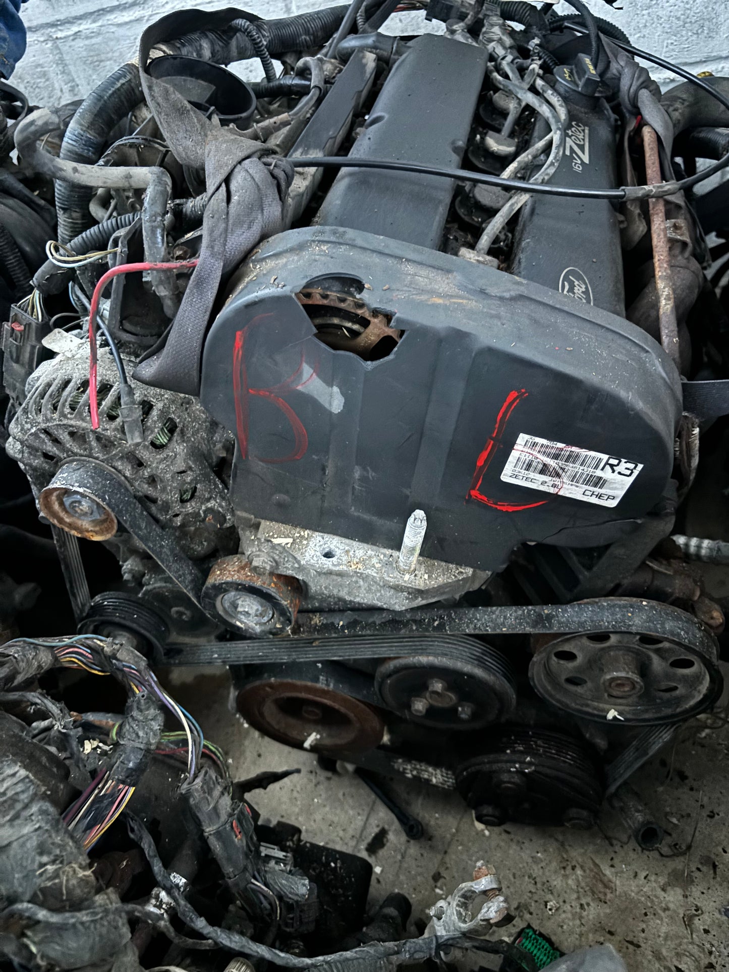 Motor 7/8 Ford Focus Ztec Fiesta 2.0L