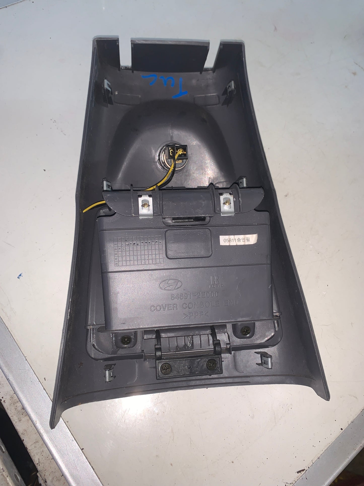 Consola Trasera Guantera Hyundai Tucson 2005 2010