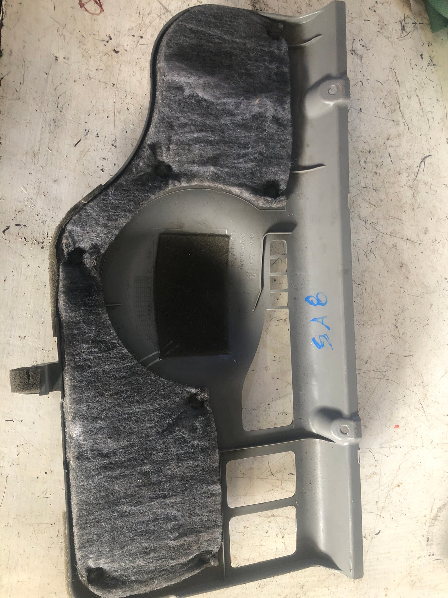 Moldura Mando Luces AWD Interna Hyundai Santa Fe 2006 2012