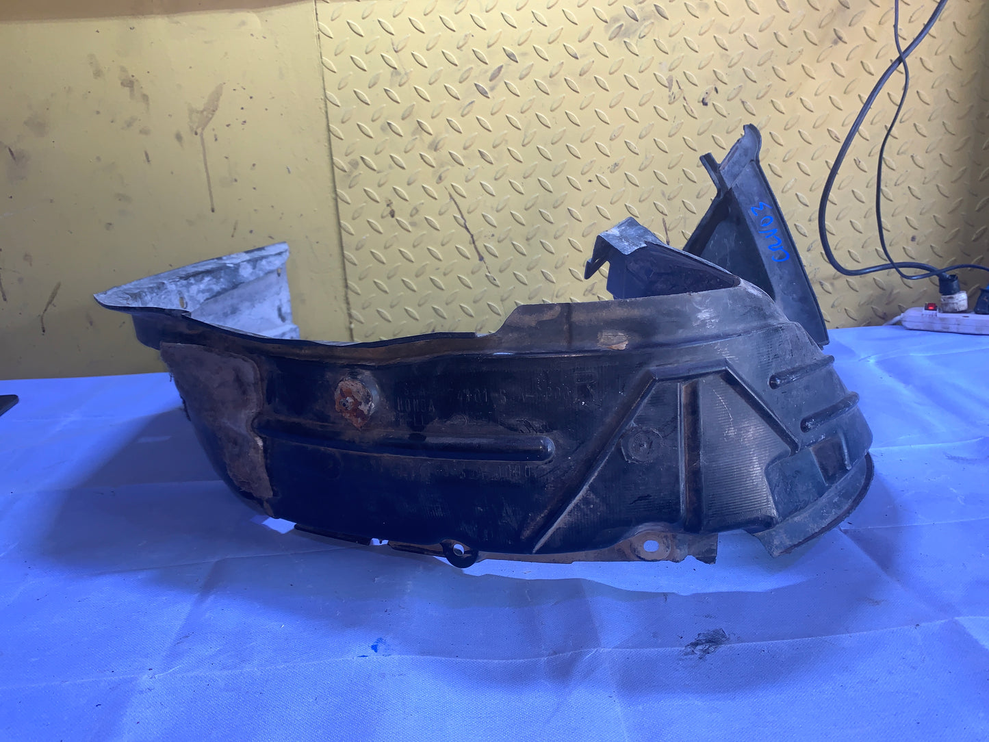 Guardabarro Guardapolvo Honda CRV 2002 2006