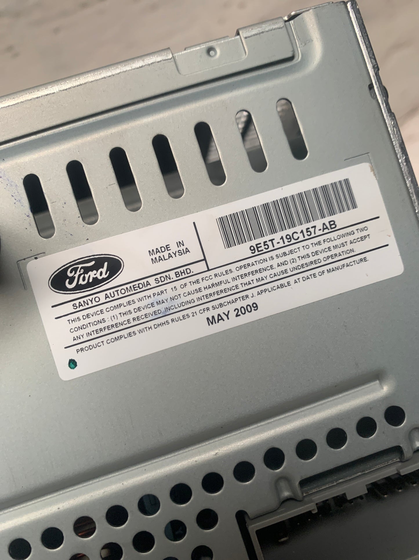 Radio Ford Fusion 2011