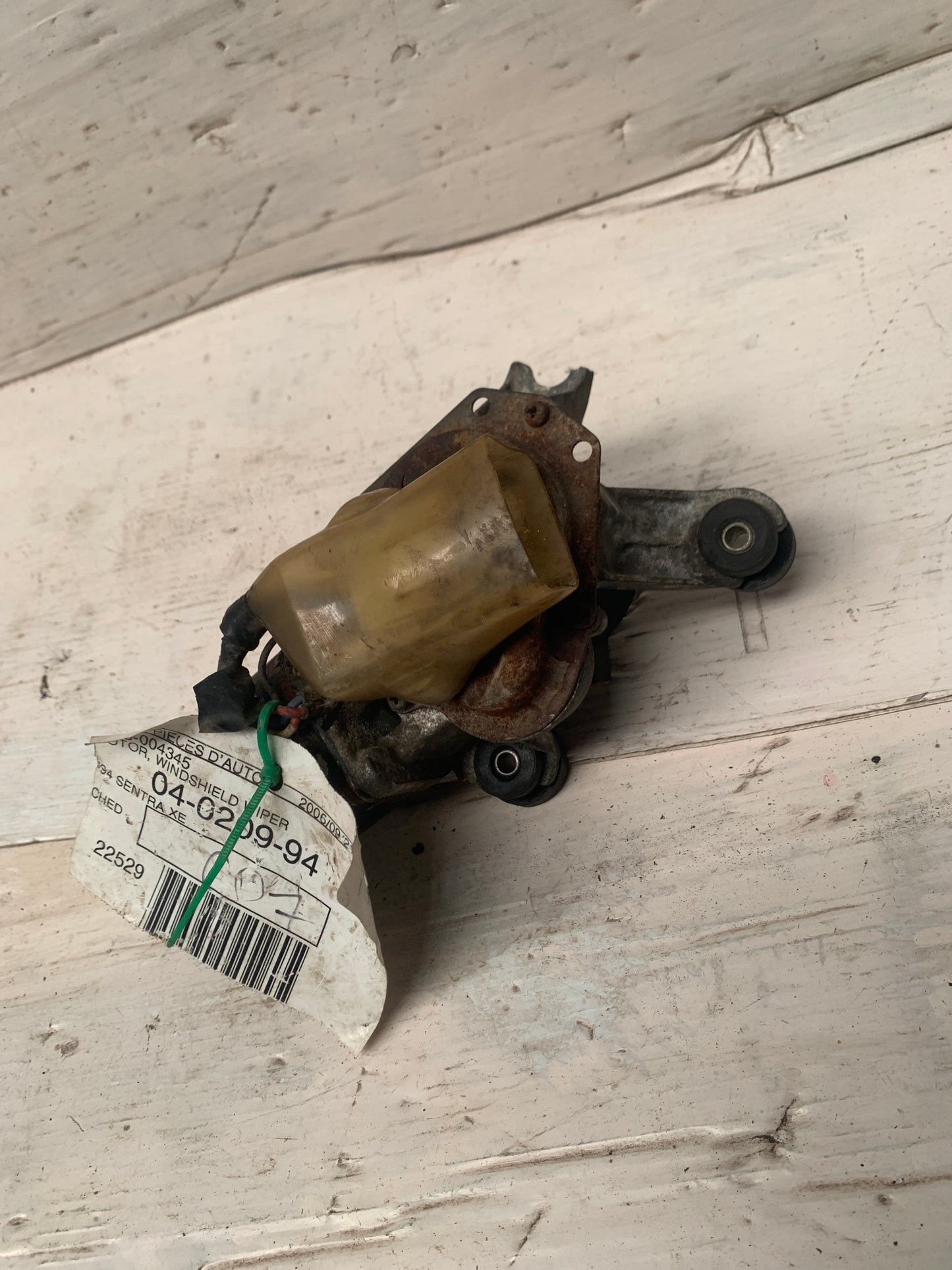 Motor Brazo Limpia Parabrisa Nissan Sentra 1994