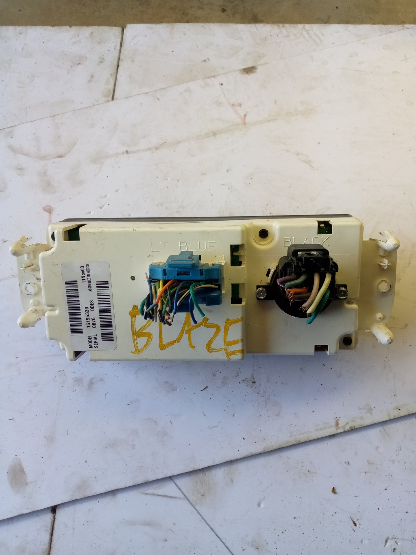 Mando Aire Acondicionado Chevrolet Trailblazer