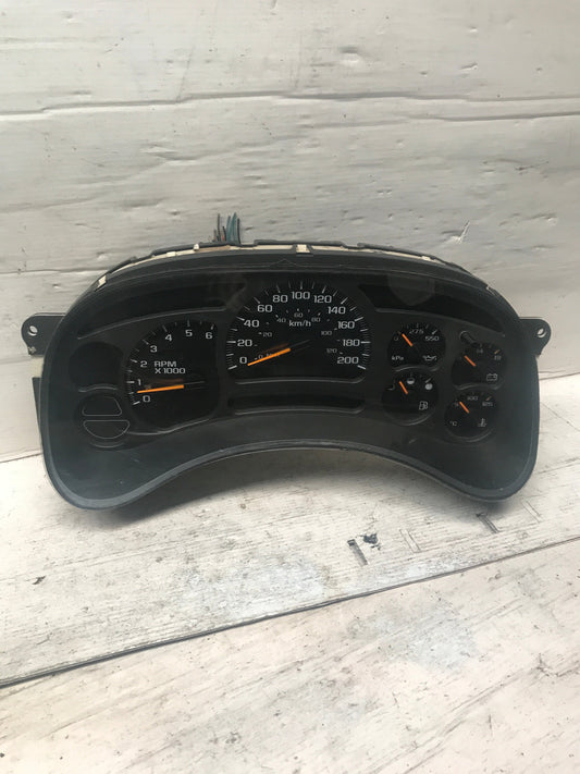 Cluster Tacometro Chevrolet Silverado 2002 2006 Gran Blazer