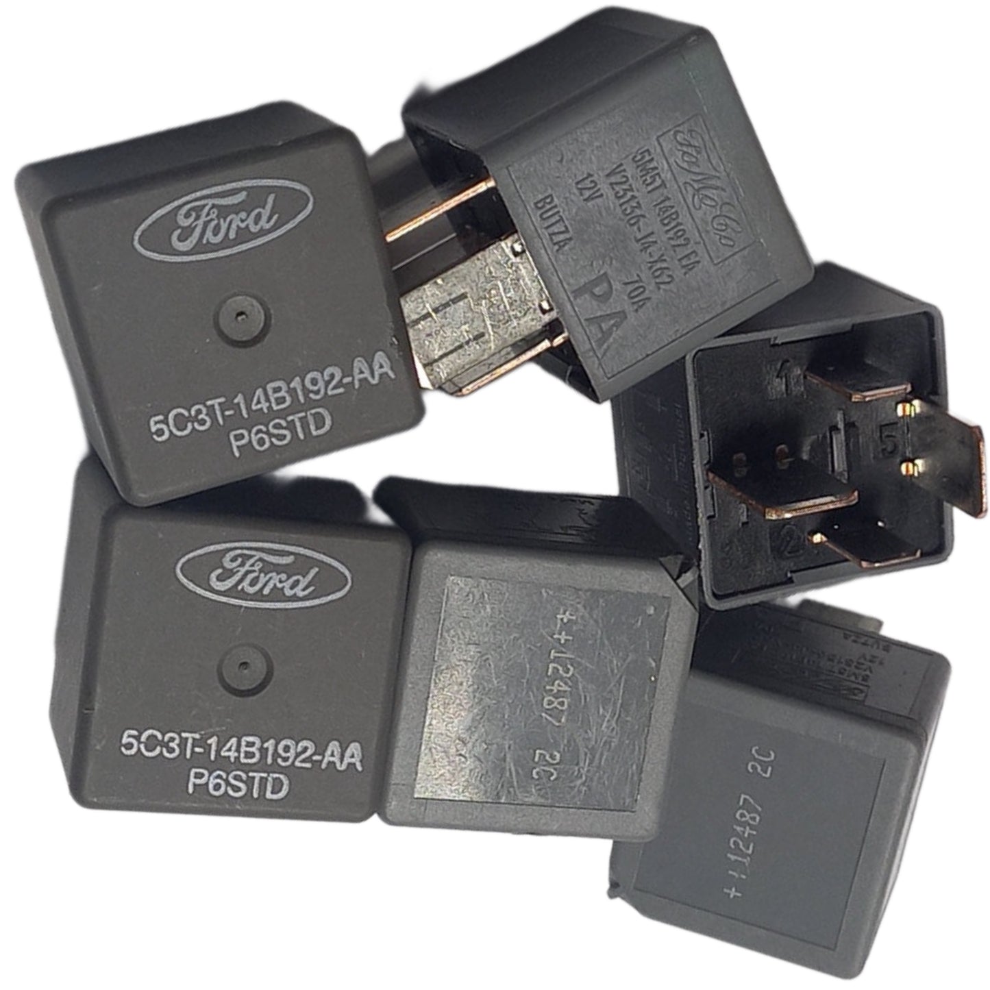 Rele Relay 4 Patas 12v 70amp Original GM Ford