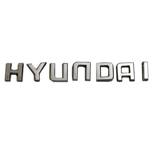 Emblema Letra Hyundai