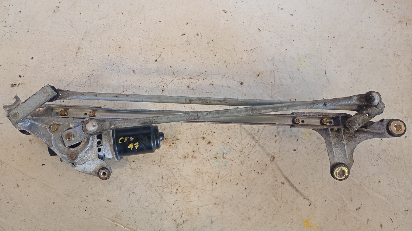 Motor Brazo Limpia Parabrisa Delantero Honda CRV 1997 2000