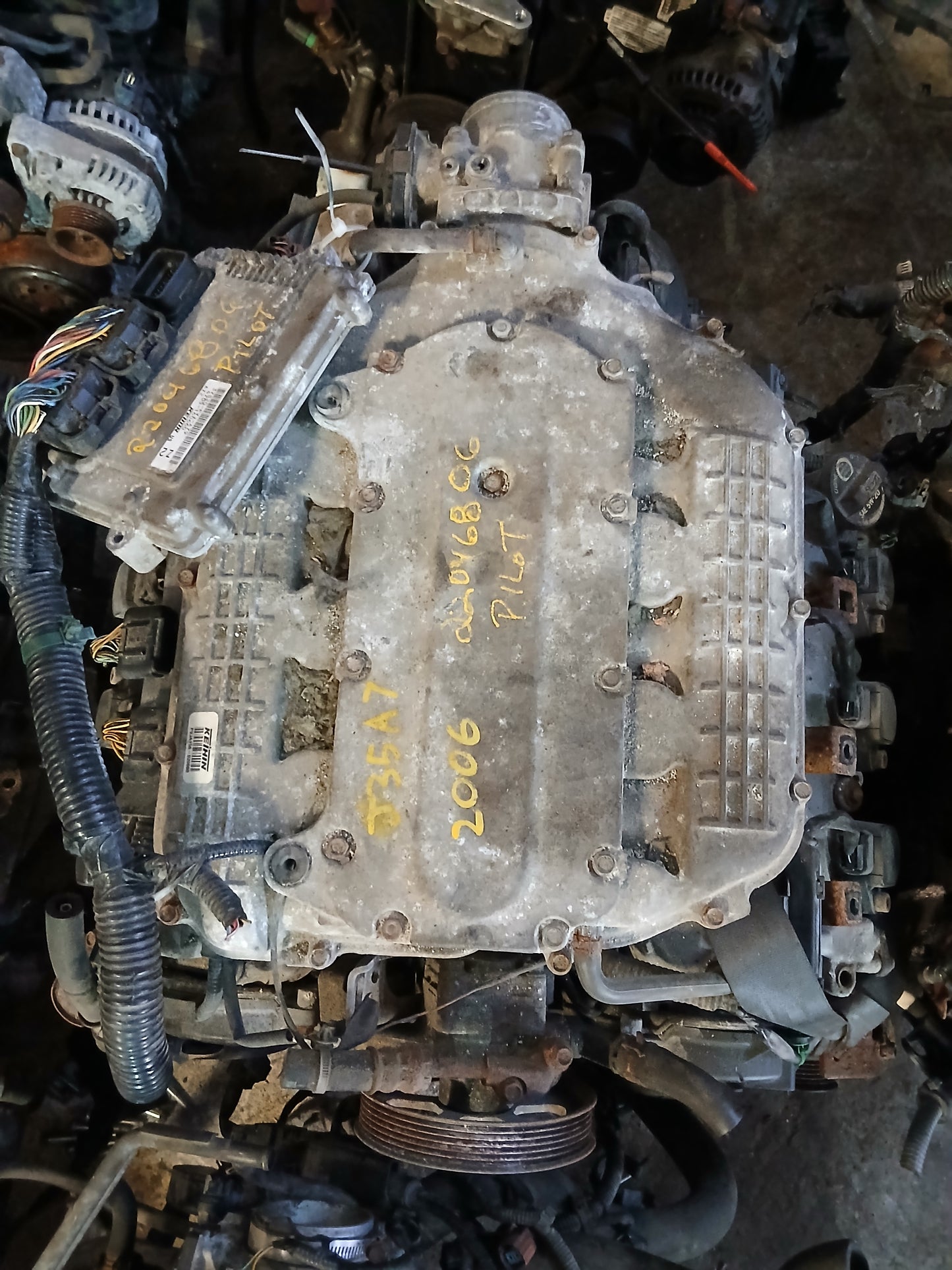 Motor Honda Pilot 3.5L VTEC J35A9 2005 2006