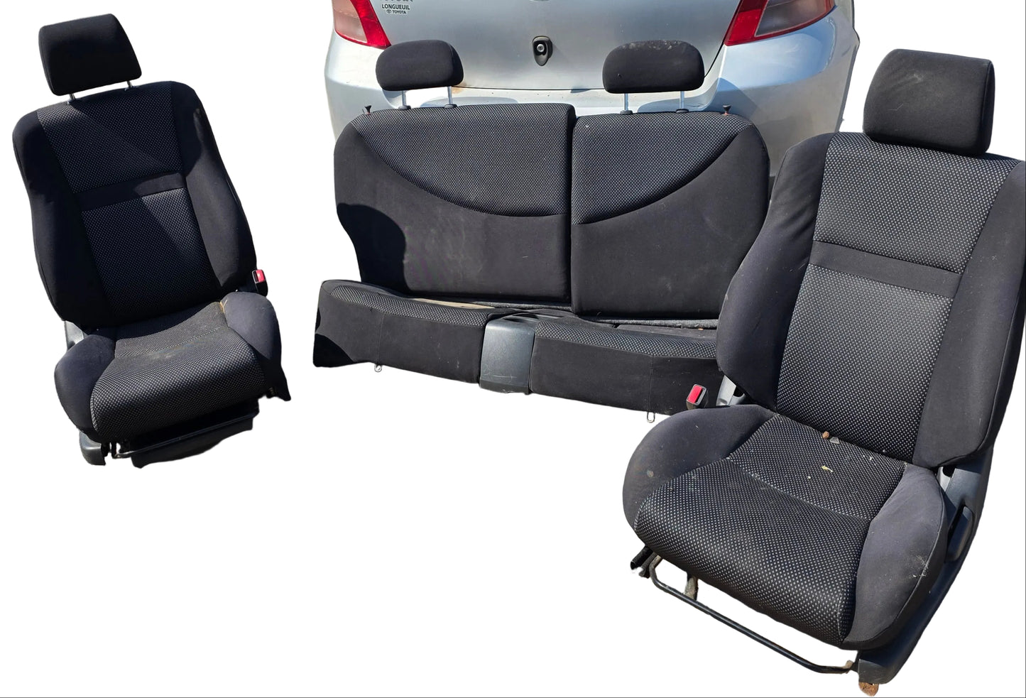 Juego Asientos Decorativos Yaris 2000 2005 RS
