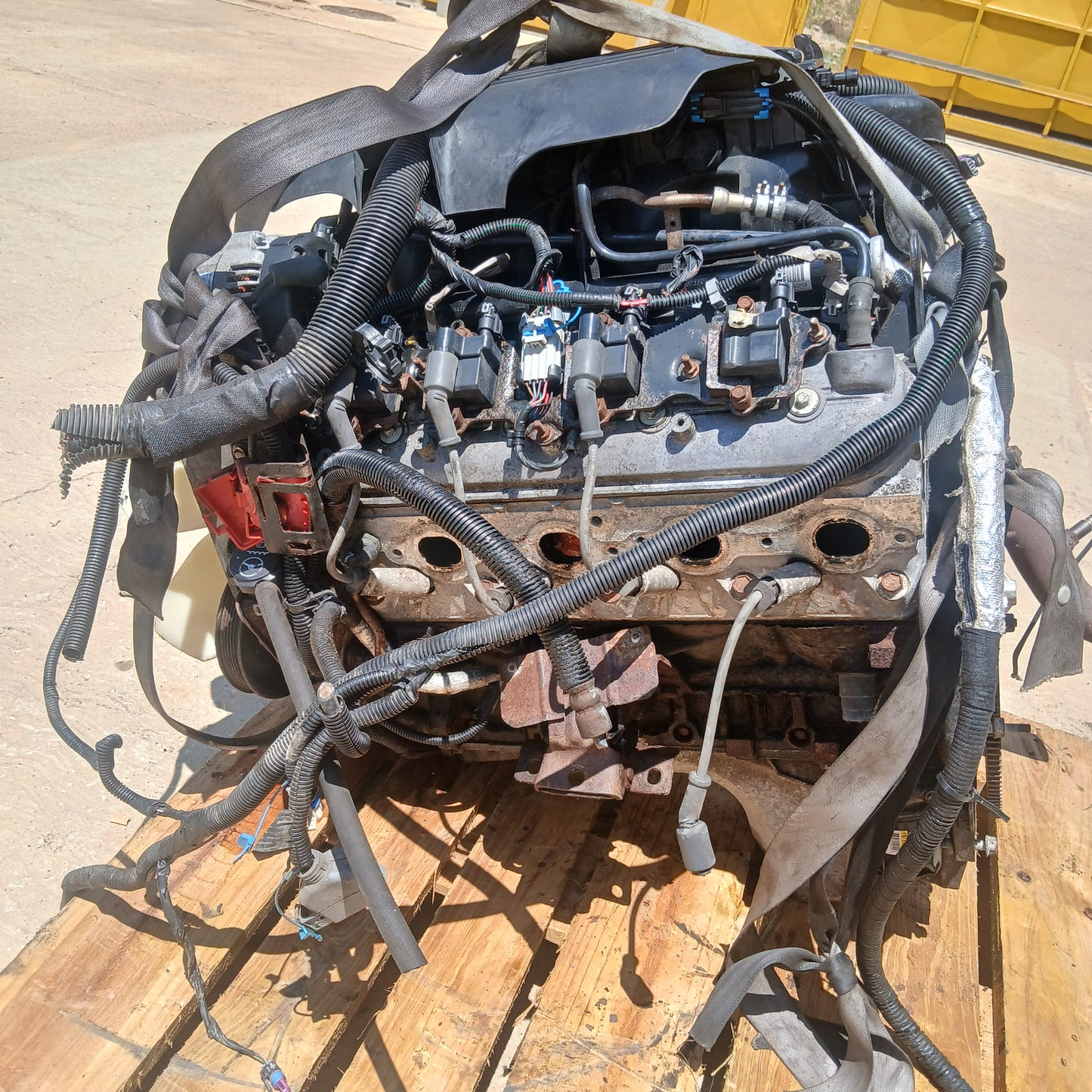 Motor Chevrolet Silverado 2002 5.3L Vortec Taquete Mecanico Cara e Diablo