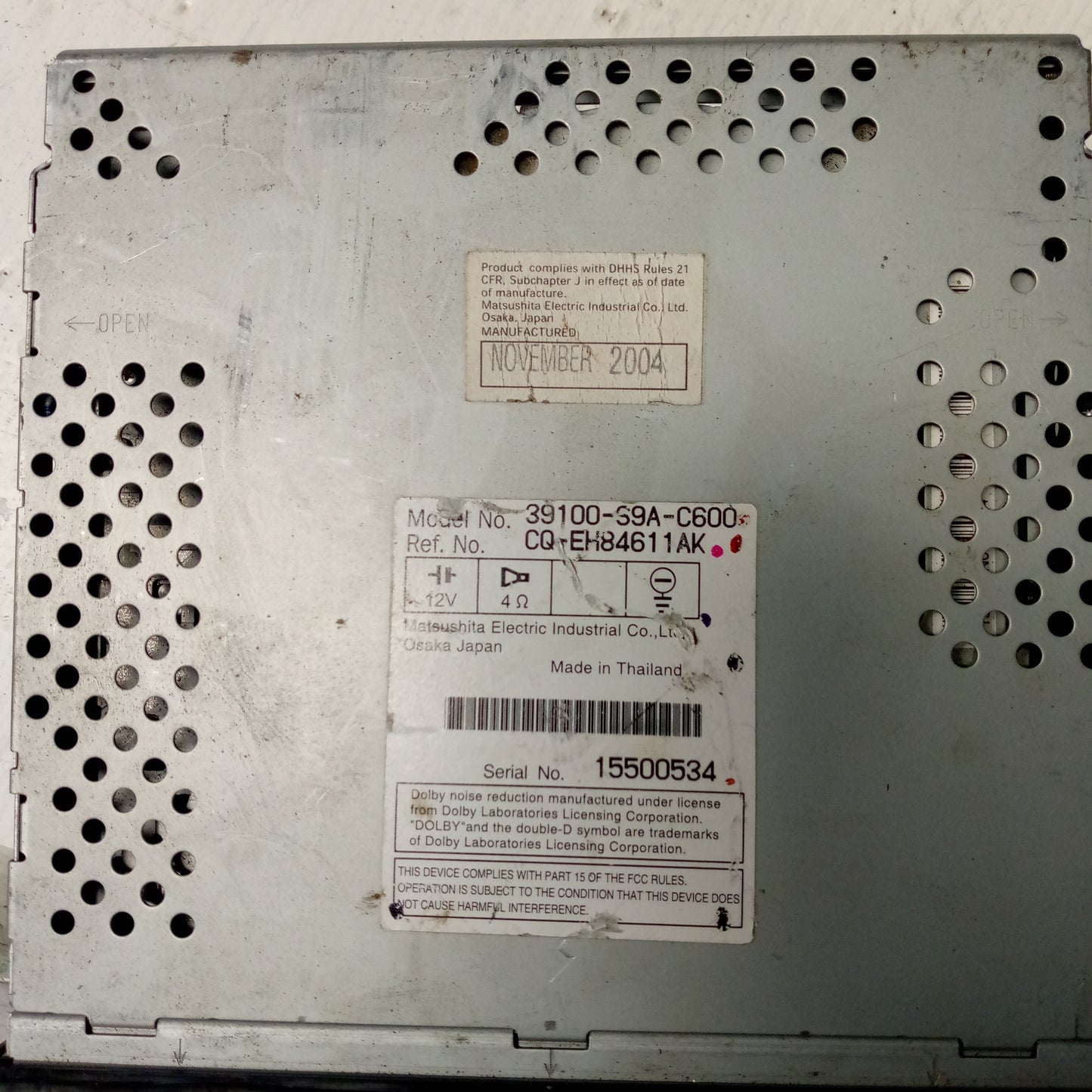 Radio Honda CRV 2006