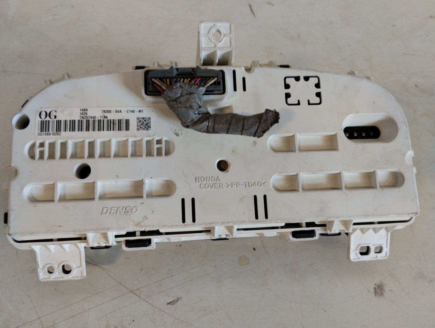 Cluster RPM Sincronico Honda Civic Letras Blanca 2006 2011