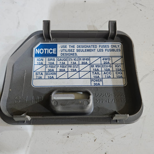 Guantera Tapa Fusilera Toyota 4Runner 2003 2007