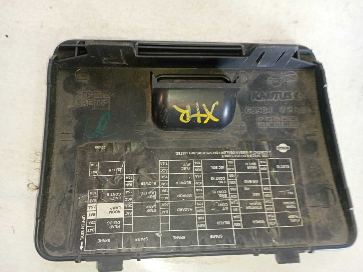 Tapa Fusilera Interna Nissan Xterra 2001 2004