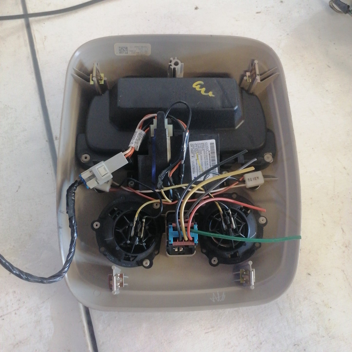 Lampara Luz Techo Quema Coco Delantera Chevrolet Tahoe Silverado Blazer Avalanche