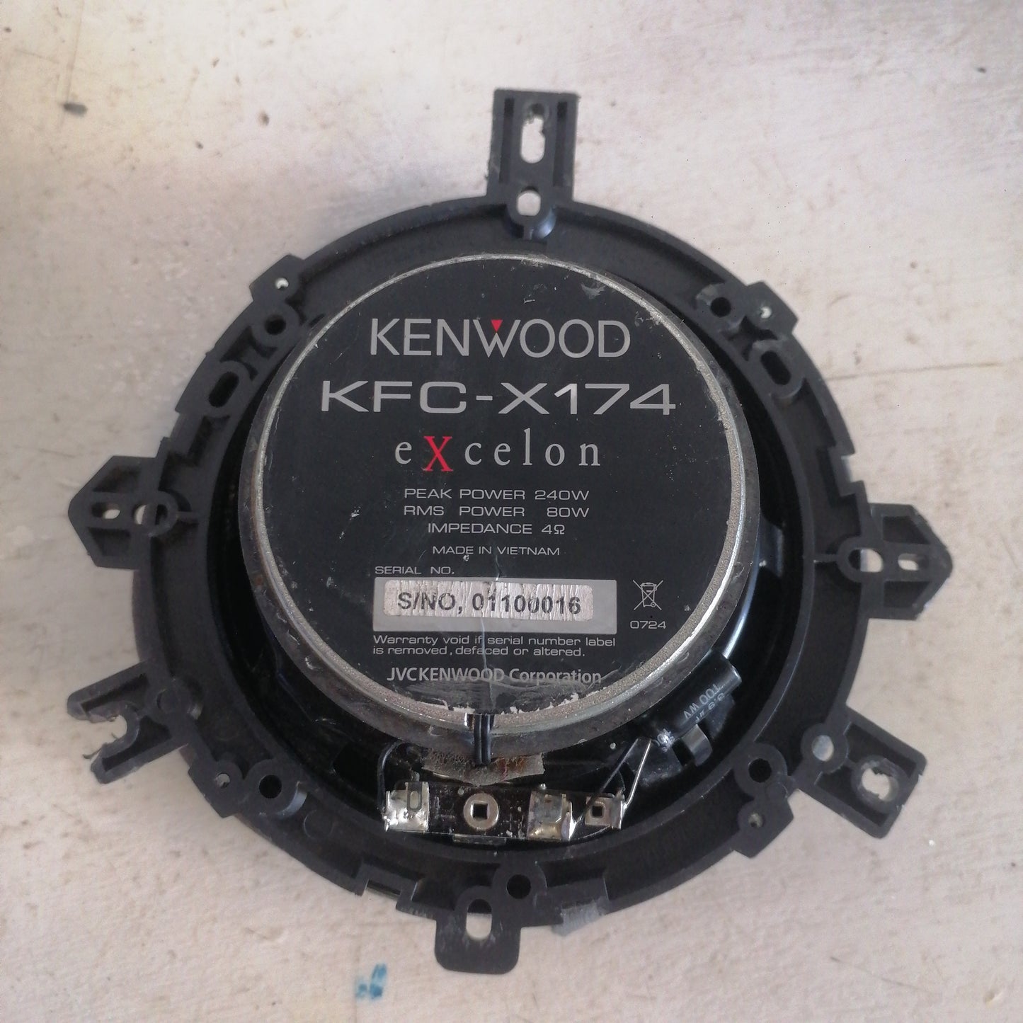 Speaker Corneta Universal Kenwood KFC-X174