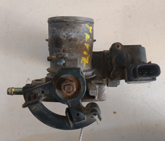 Cuerpo Aceleracion Guaya Toyota Yaris 2001 2005 (Completo)