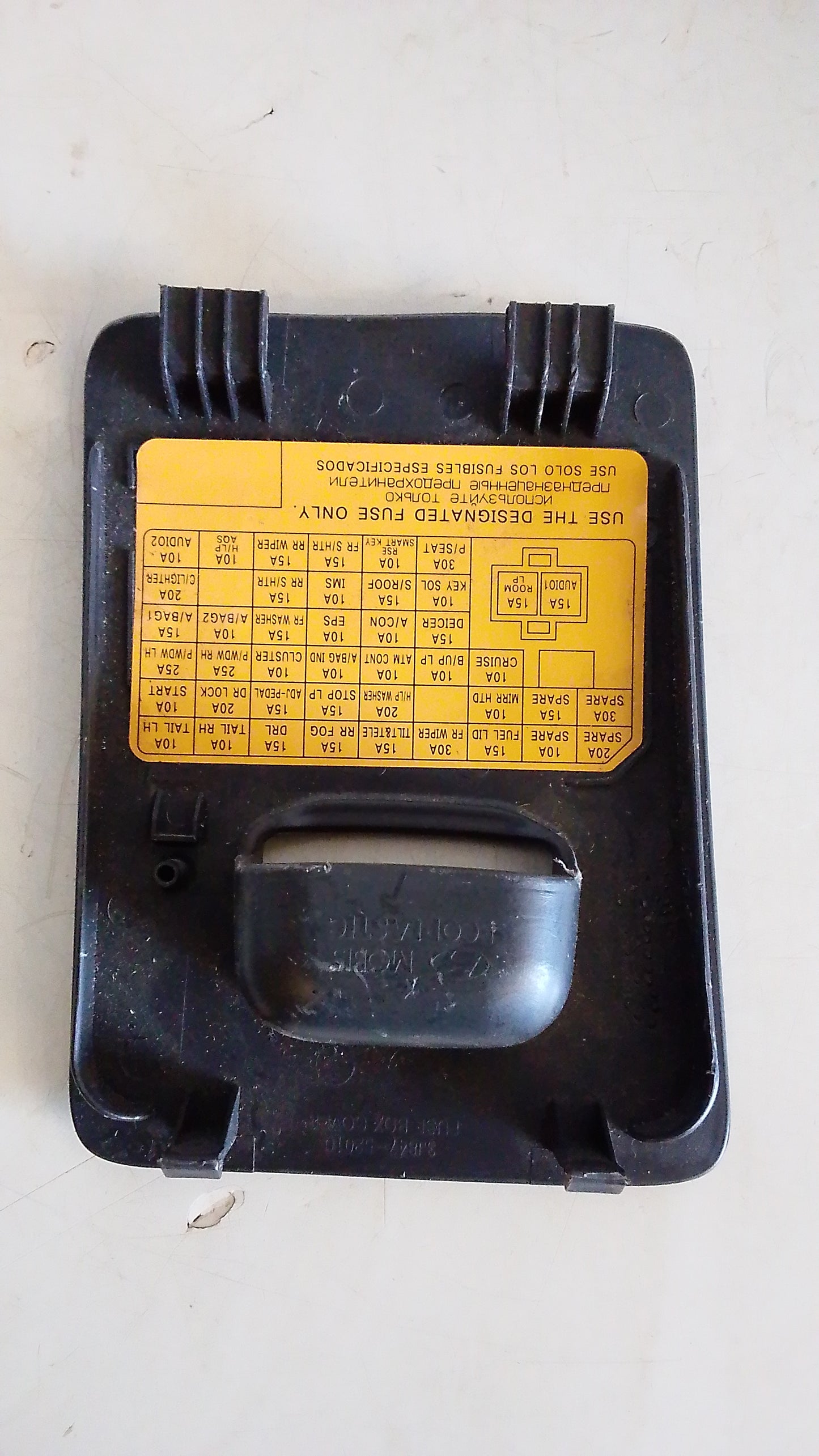 Tapa Fusilera Interna Tablero Inferior Hyundai Veracruz 2011