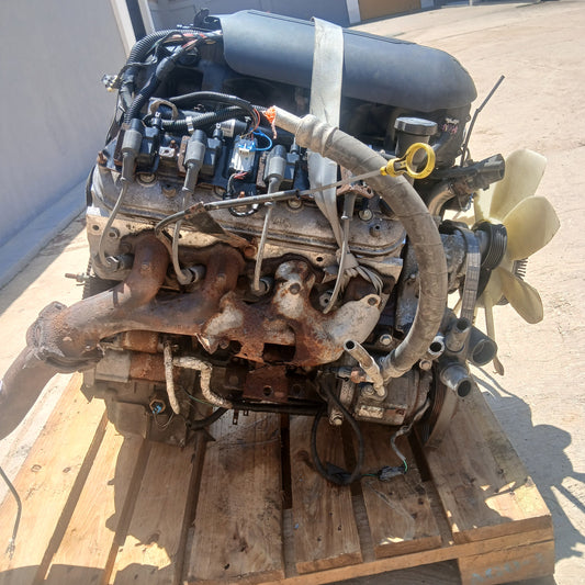 Motor Chevrolet Silverado 2002 5.3L Vortec Taquete Mecanico Cara e Diablo