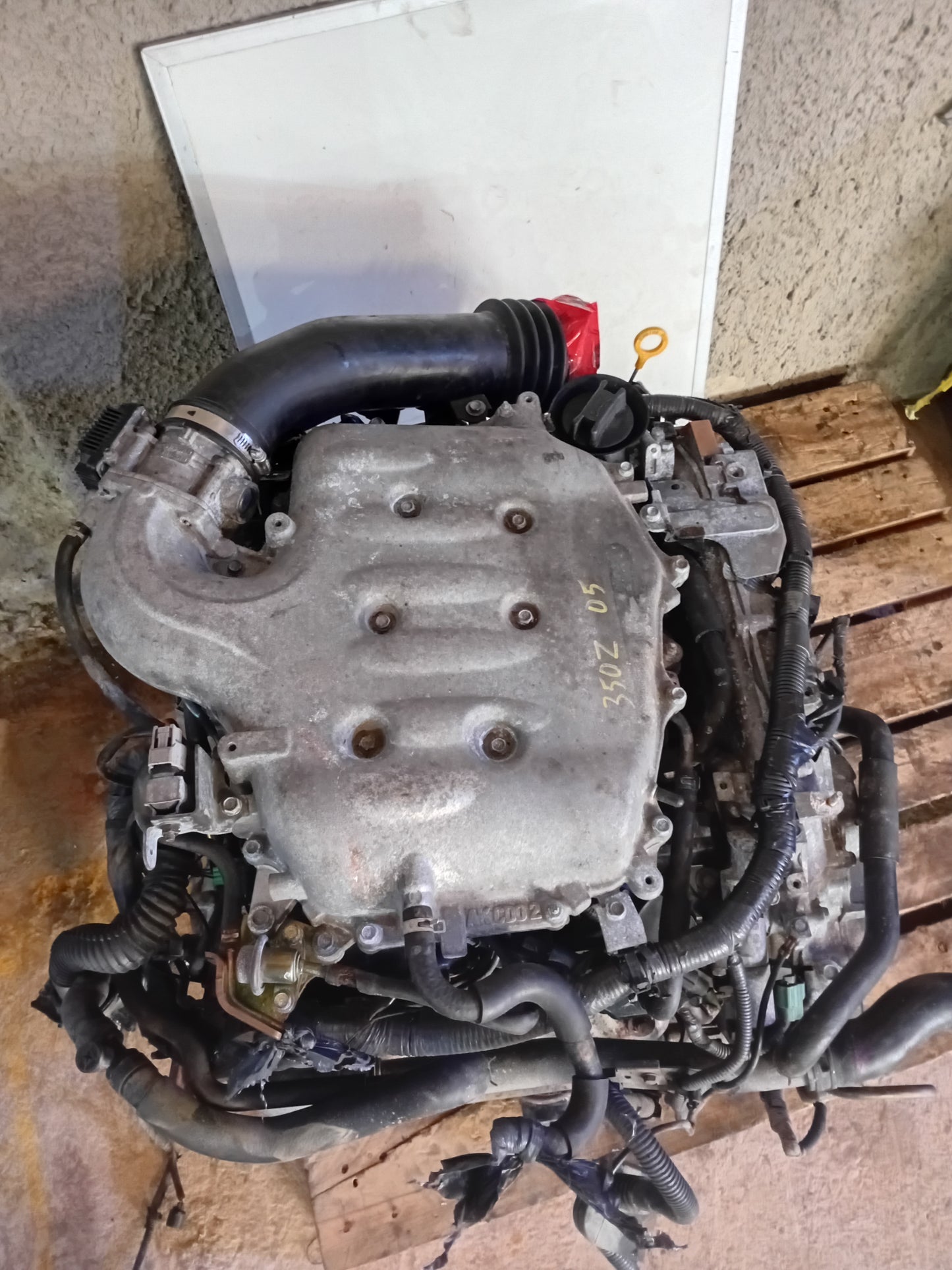 Motor Nissan 350Z 2005 2006 REV-UP