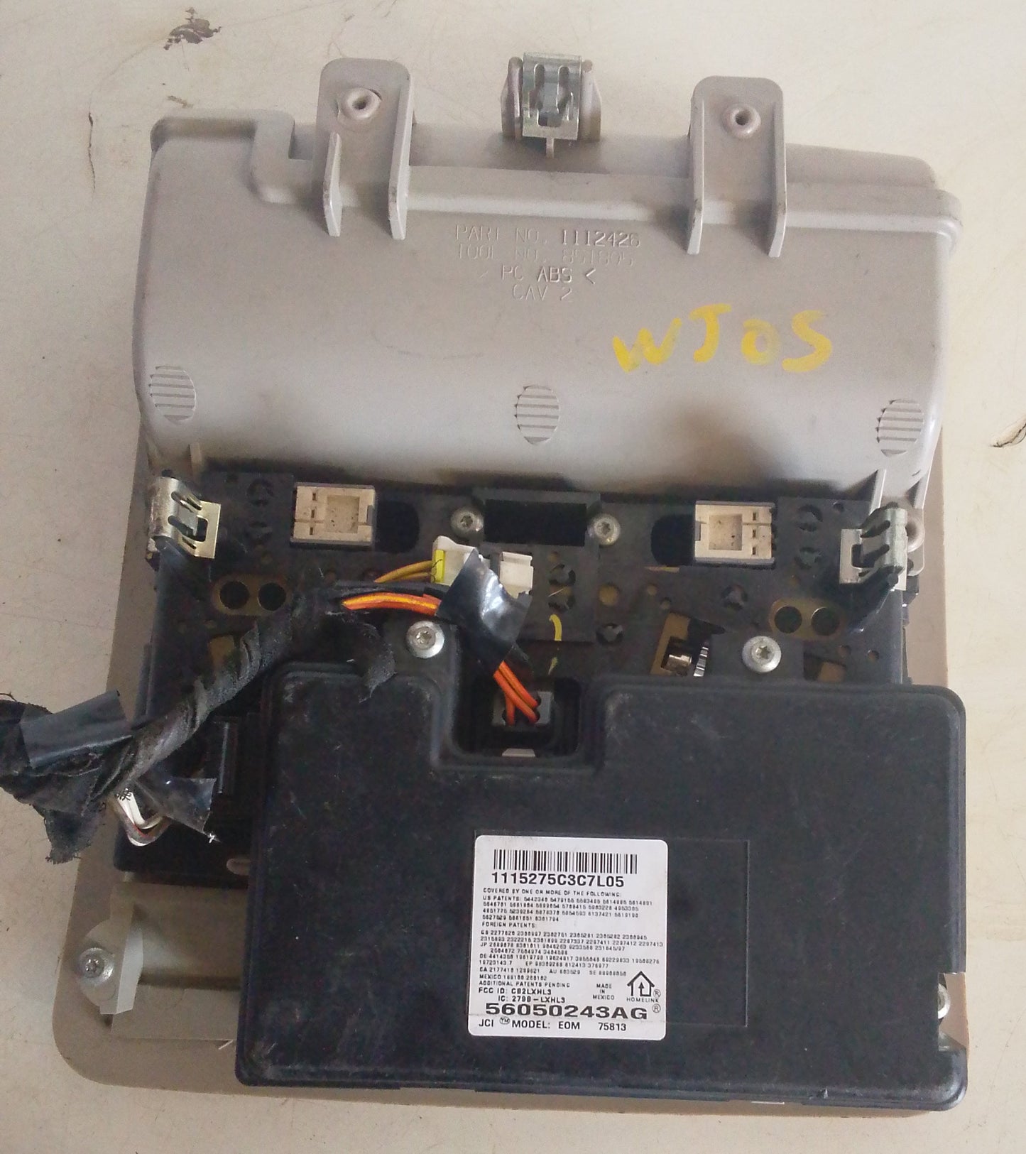 Lampara Techo Quemacoco Jeep Grand Cherokee 2010