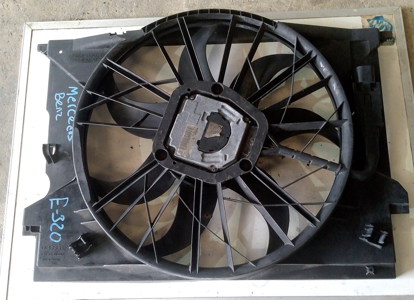 Motor Electroventilador Mercedes Benz E-320