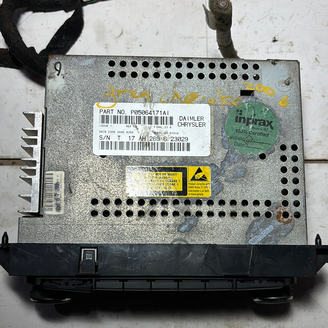 Radio Jeep Grand Cherokee 2005 2010