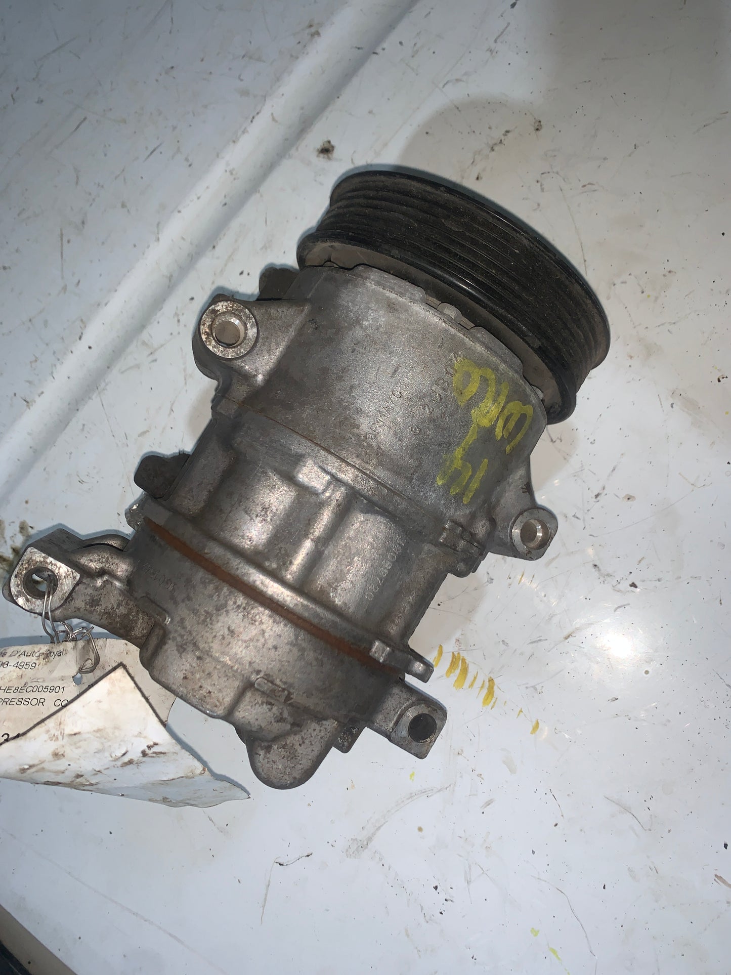 Compresor Toyota Corolla 2014-2016 Sin Sensor Original