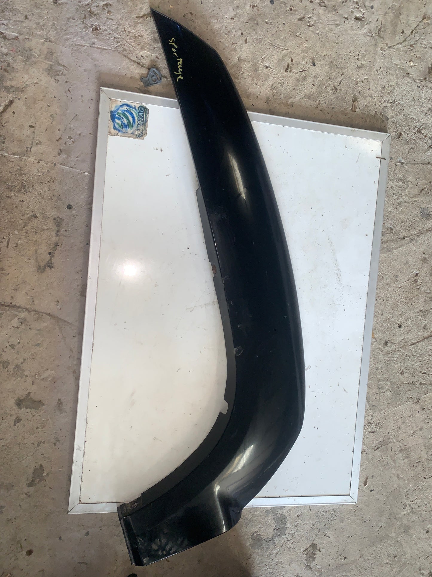 Platina Moldura Buche Kia Sportage 2006 2012