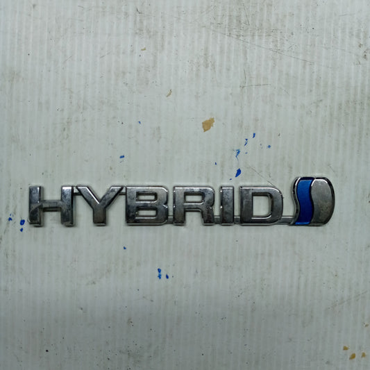 Emblema Hybrid Toyota