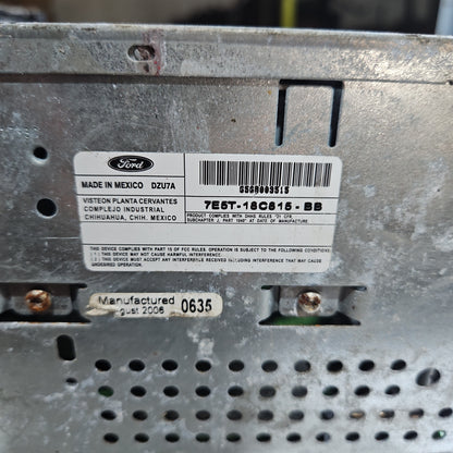 Radio Ford Fusion Explorer Eddie Bauer F150