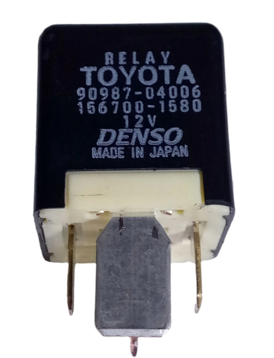 Rele Relay 5 Patas 12v 40amp Toyota Negro