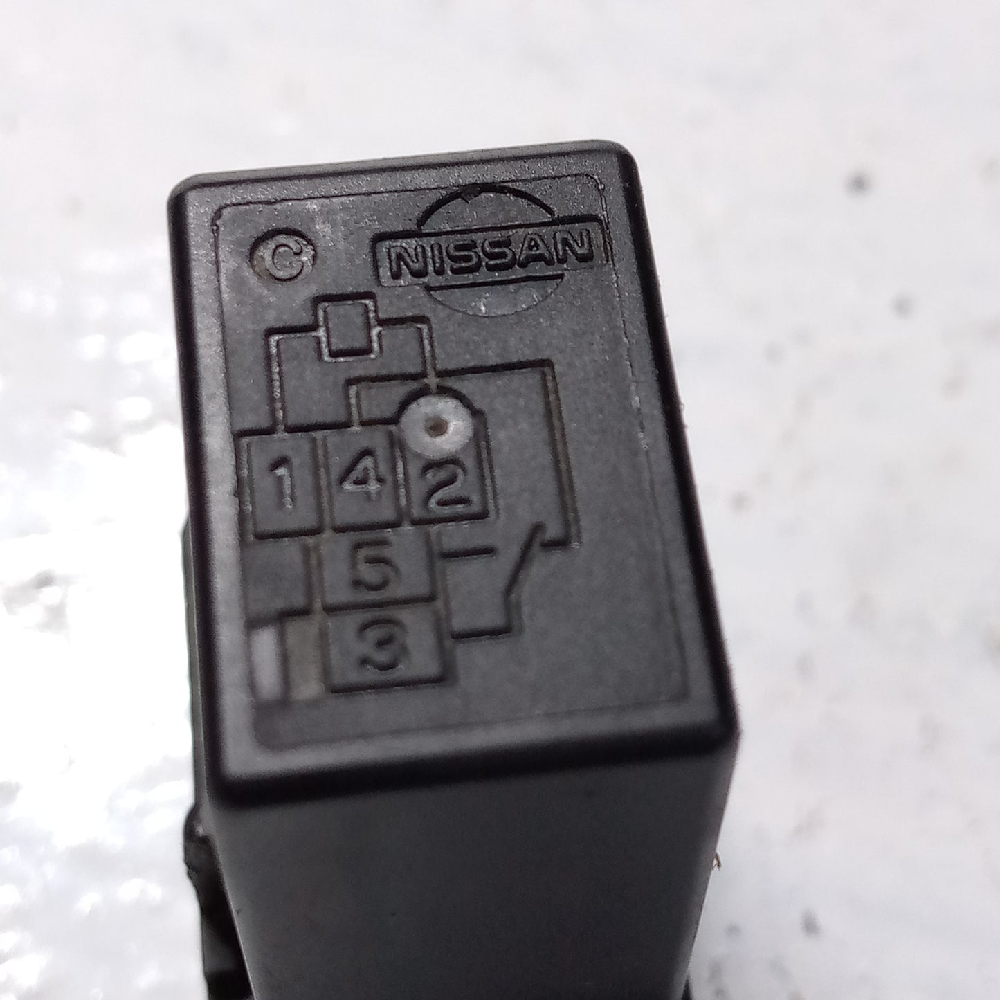 Rele Relay 5 Patas 12v 30amp Nissan Original (Negro)