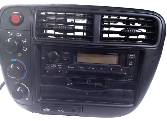 Tablero Central Honda Civic 1999 2000 Radio Reproductor
