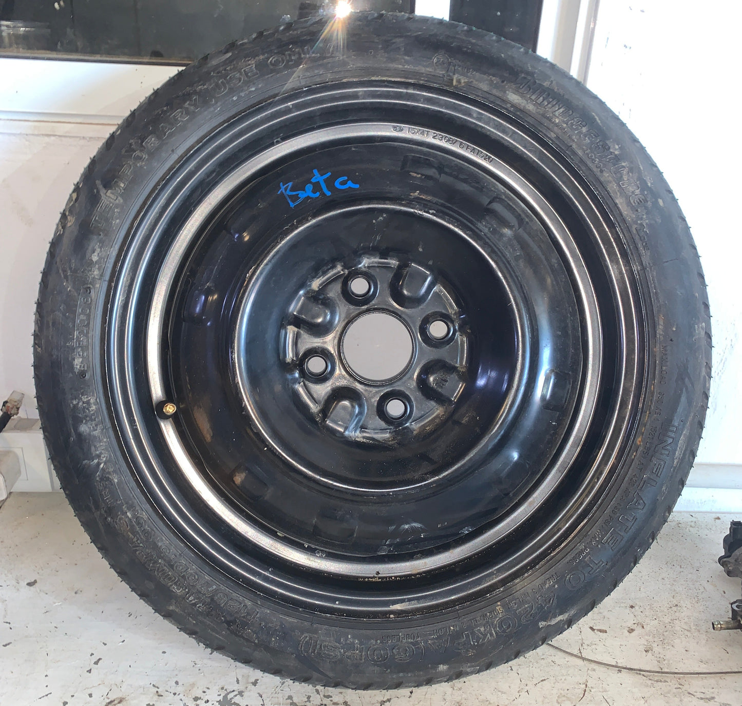 Caucho Rin Repuesto Toyota Yaris Belta