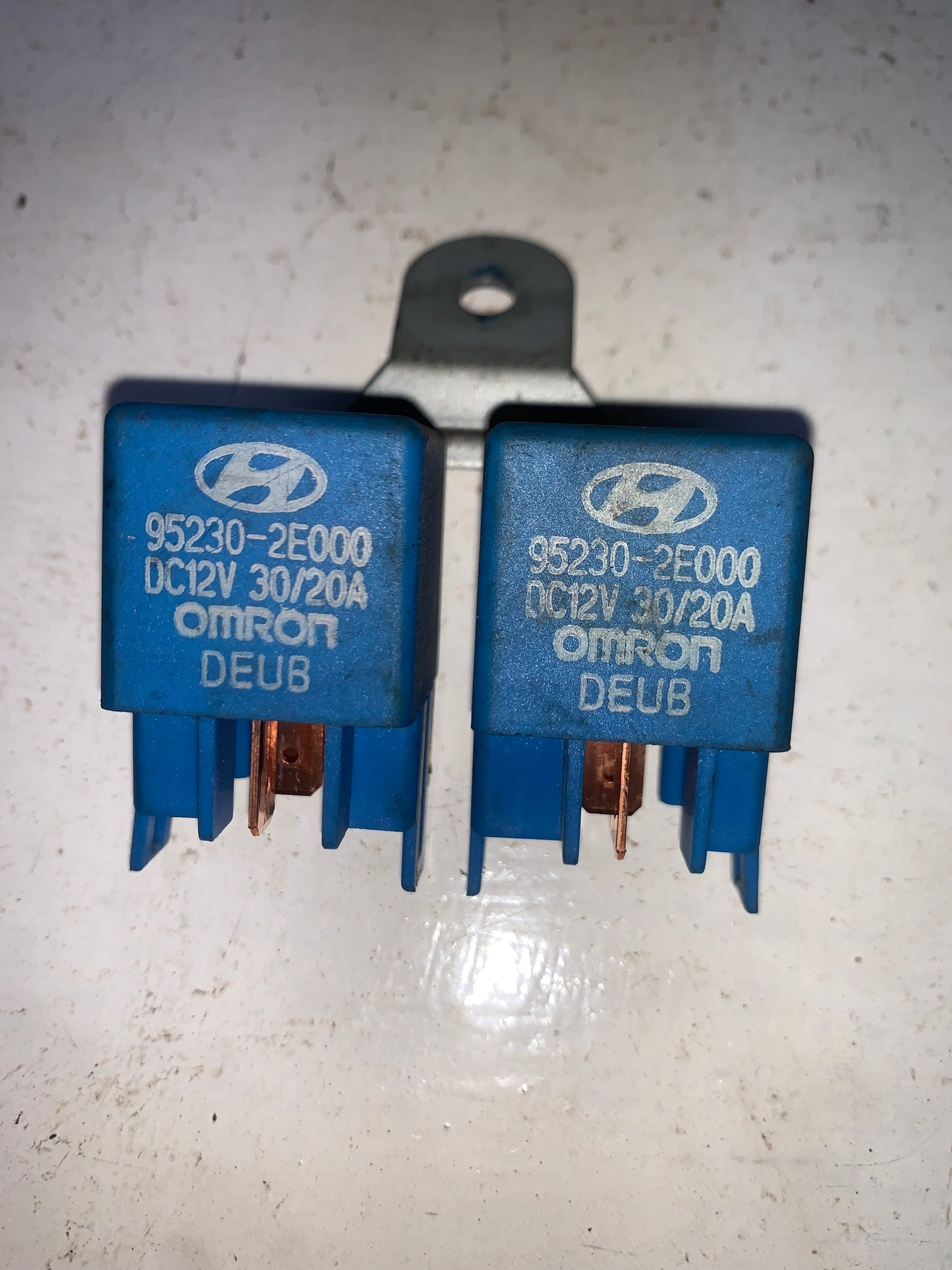 Rele Relay 5 Patas 12v 20amp Azul Hyundai Kia Deco