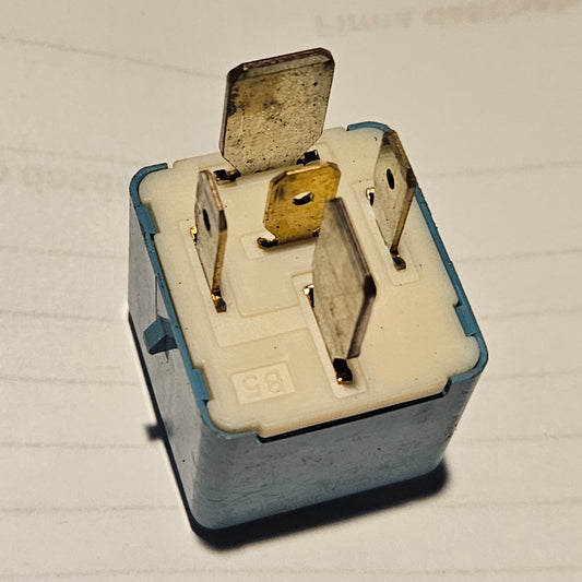 Rele Relay 5 Patas 12v 30amp Toyota Original (Azul)