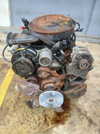 Motor y Caja 5.7 Chevrolet Tapa Rayada TBI 1992 1995