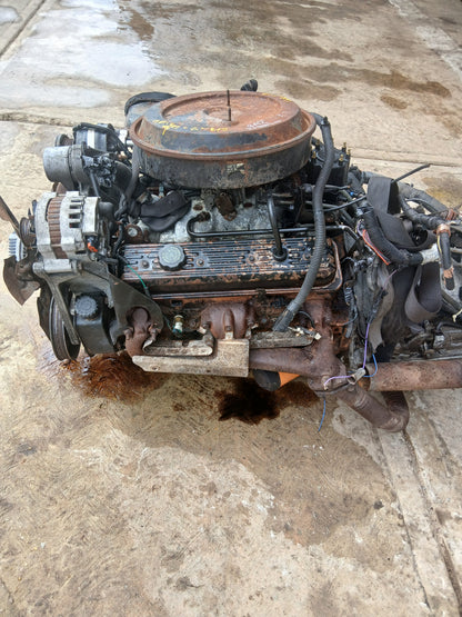 Motor y Caja 5.7 Chevrolet Tapa Rayada TBI 1992 1995