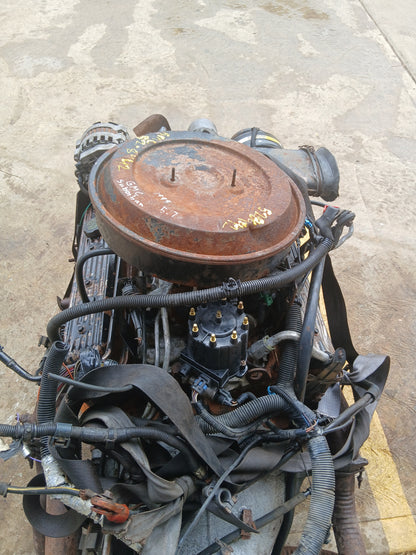 Motor y Caja 5.7 Chevrolet Tapa Rayada TBI 1992 1995